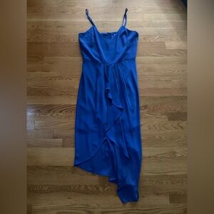 Gianni Bini blue midi dress - size 12
